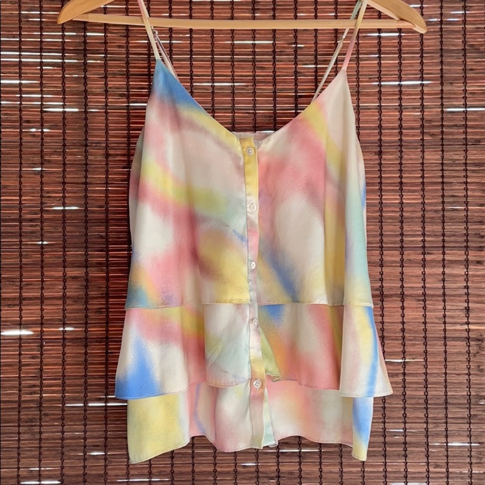 NWOT ✨ 7 For All Mankind Silk Tie Dye